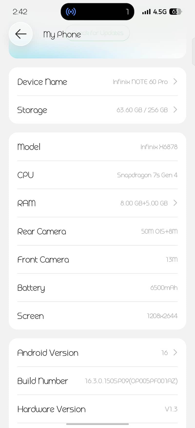 Infinix Note 60 Pro 0