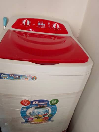 Super Asia Washing Machine For Sale - 100% Working - Faisalabad