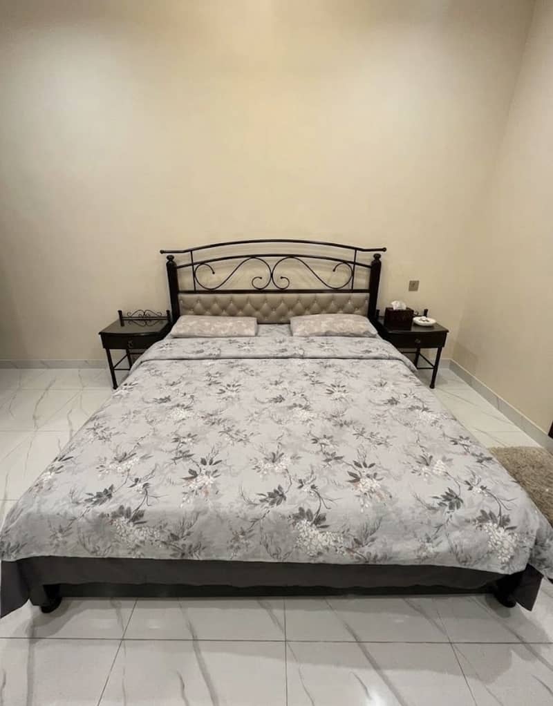 Complete Double Bed Set with Dressing & Side Tables 0