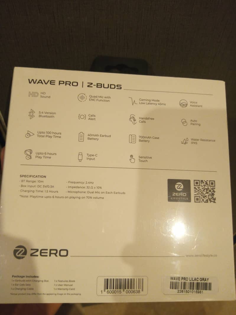 Zero Earbuds New 1