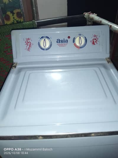 1 adad Asia washing machine bilkul new