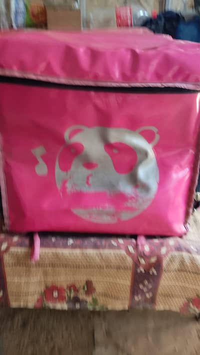 Food panda bag and Shirt