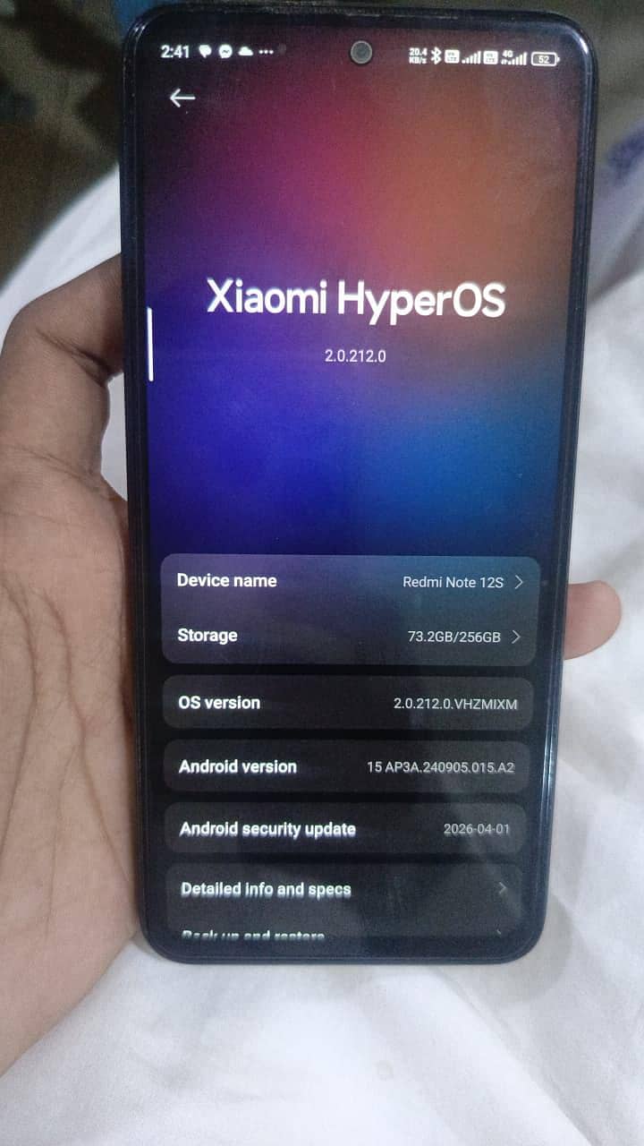 Xiaomi Redmi Note 12S 0