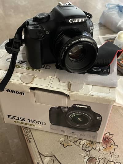 Canon 1100d with canon 50mm 1.8