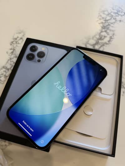 iPhone 13 Pro Max 128GB Sierra Blue | PTA Approved | Box Available