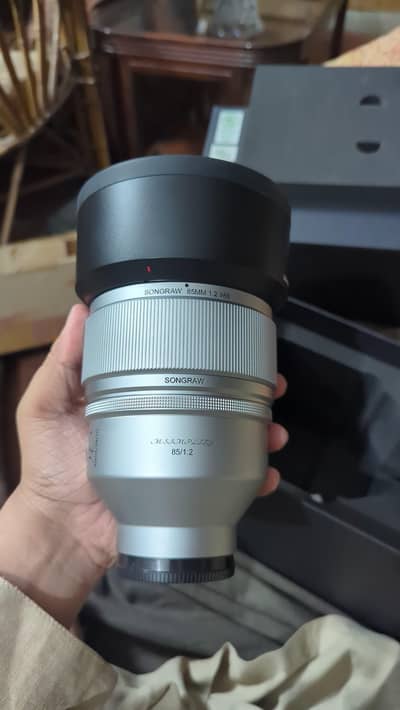 Songraw 85mm 1.2 For Sony Emount