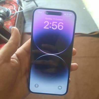 14 pro max deep purple 256gb  factory unlock