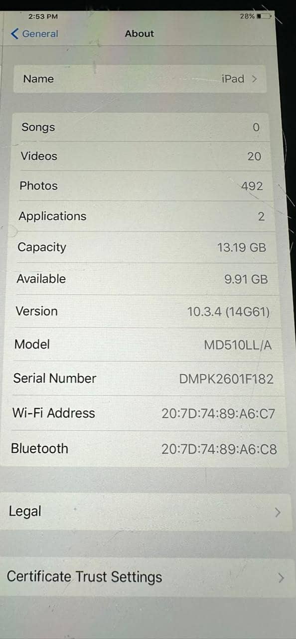 ipad 4 gen 2