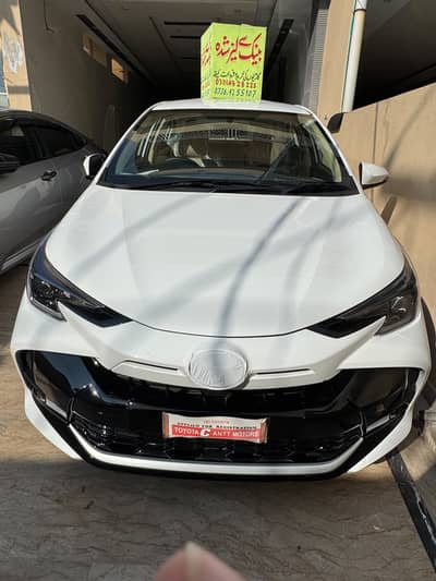Toyota Yaris Gli Bank leased