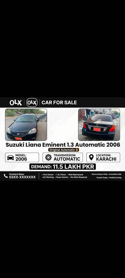Suzuki Liana 2006 Eminent 1.3