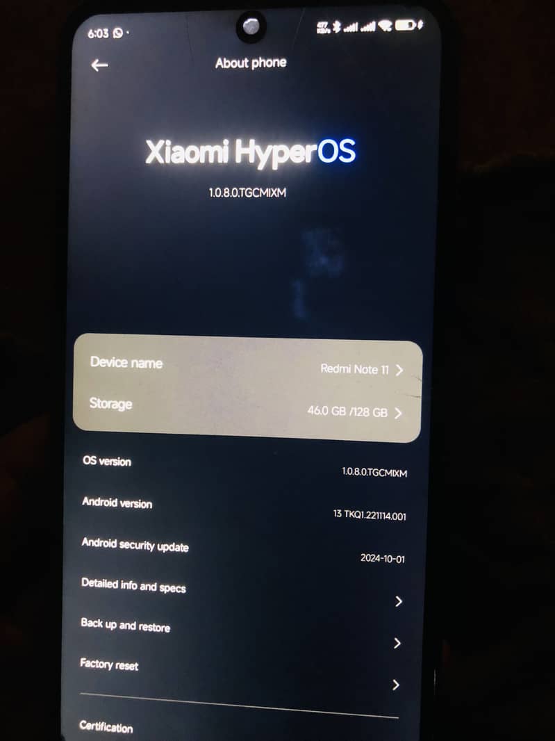 Xiaomi Redmi Note 11 1