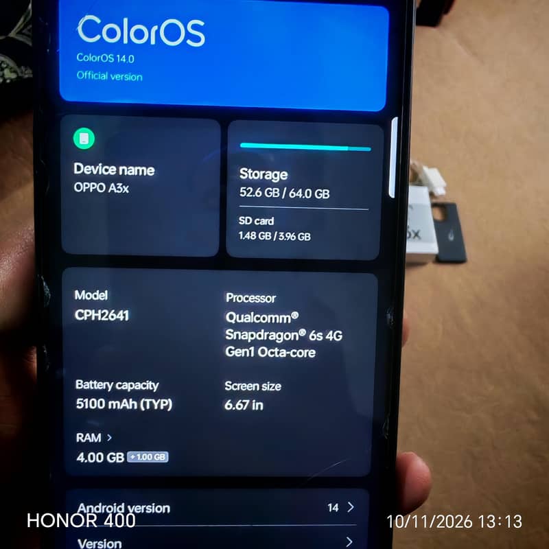 OPPO A3x (4/64) 2