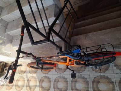 Phoenix Gear Wali Cycle – Orange & Black