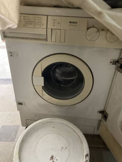 imported washing machine dryer and a dish washer