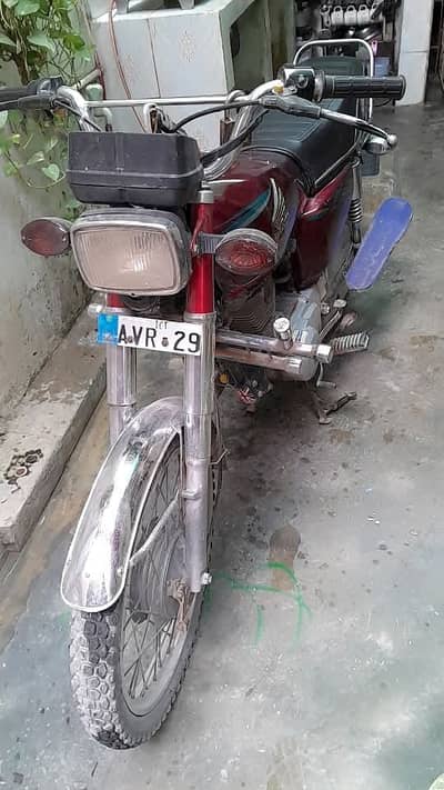 Honda CG 125 18 model