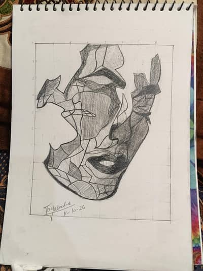 Handmade pencil sketch for sale