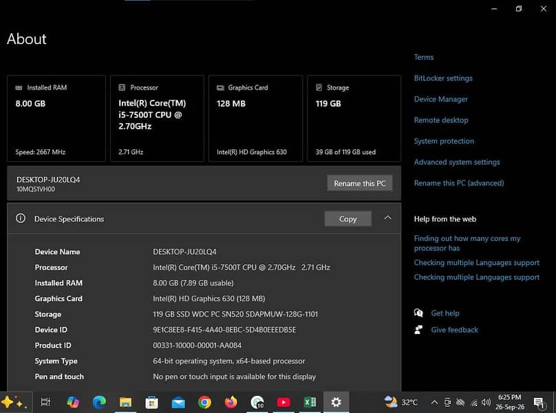 Lenovo mini Pc 4