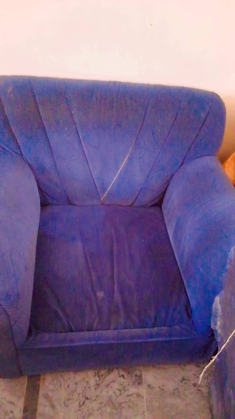 valvet sofa set 5