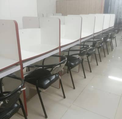 Chairs and Computer Partitions