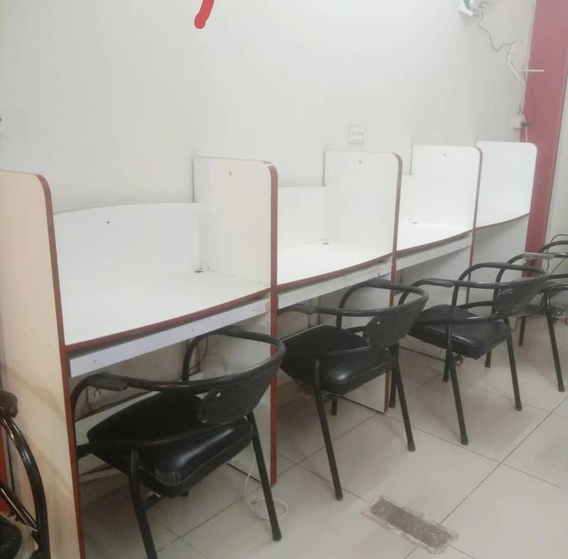 Chairs and Computer Partitions 1