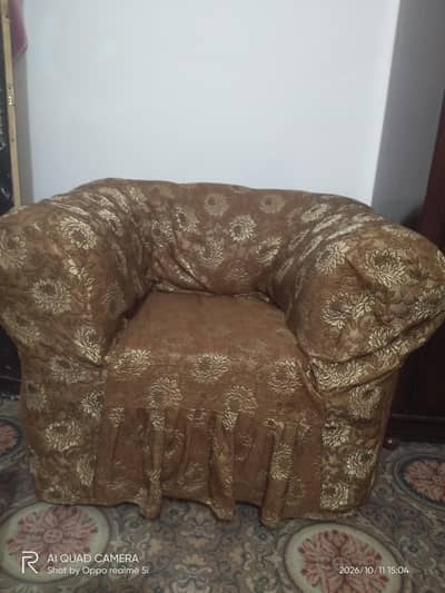 Velvet Sofa Set