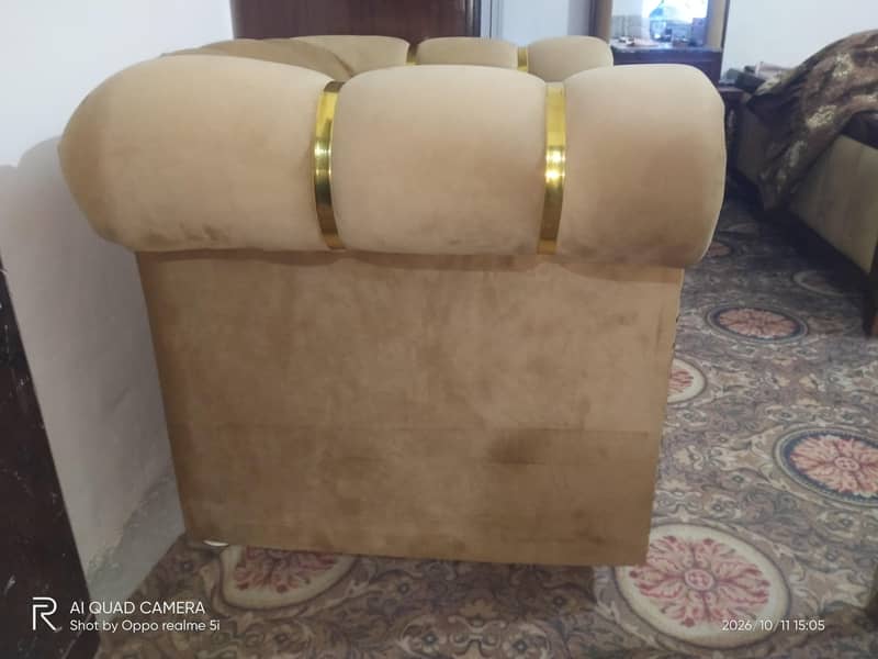 Velvet Sofa Set 2