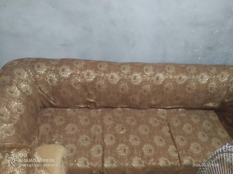 Velvet Sofa Set 6