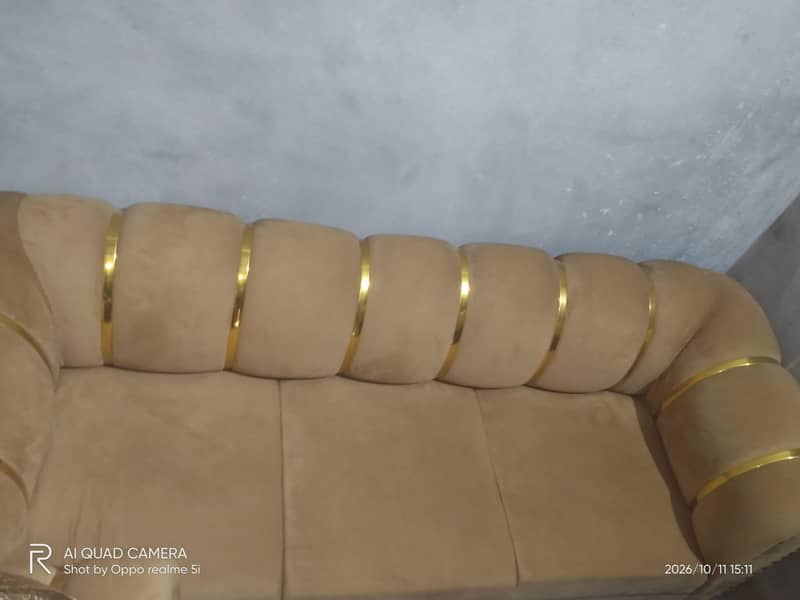 Velvet Sofa Set 7