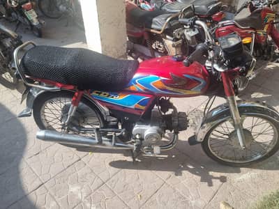 honda cd 70cc 10/8 condition, geniun engine open latter