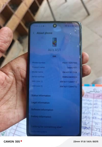 Samsung Mobile A51