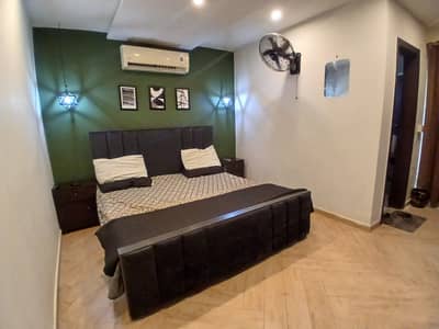 One Bed Apperment Full Furnished For Rant Nishter Block Bahria Town Lahore