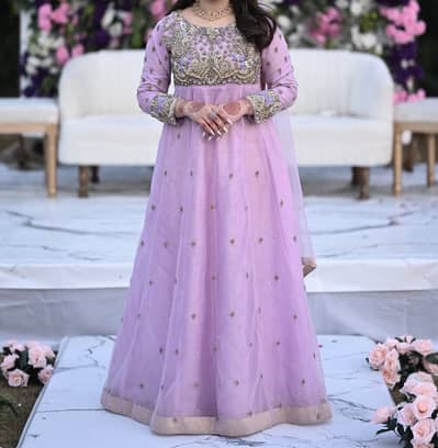 Nikkah bridal outfit