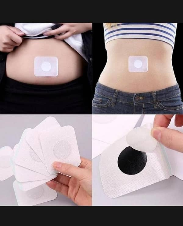 T  Chinese Weight-losing Navel Sticker 10 Pcs