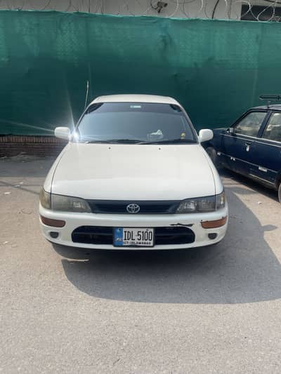 Toyota Indus Corolla 2od 2001 model white color