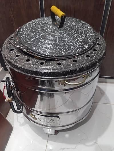 Gas Tandoor black used