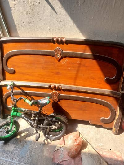 double comfortable bed