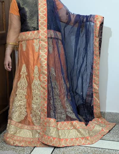 Gorgeous Bridal Lehenga Choli with Stunning Dupatta