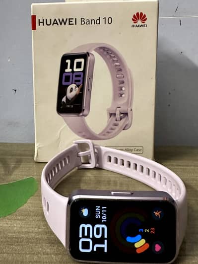 Huawei Band 10 Purple | 10/10 Condition | Box + Cable