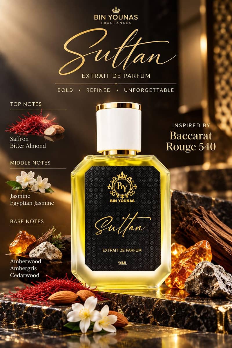 Sultan perfume | Extrait de perfum 1