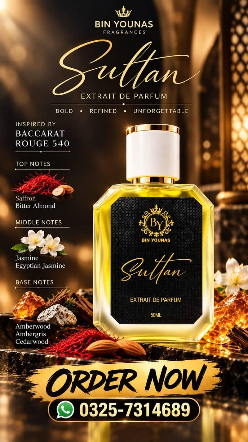 Sultan perfume | Extrait de perfum 2