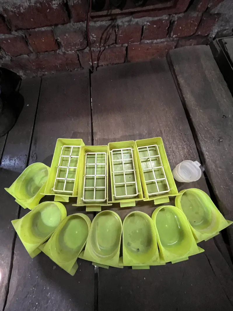 Parrots Cage for sale 4 portions cage parrots with all accessories — photo 7