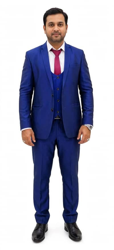 Navy Blue 3 piece