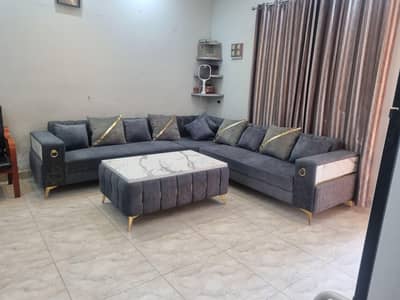 7 seater L shaped sofa design 10/10