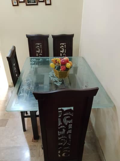 Dining Table with 4 Chairs