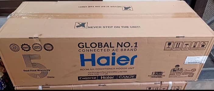 Haier 1.5 ton ac new daba pack