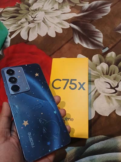 Realme C75x 8/128gb With Box Charger