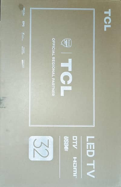 TCL LED TV, MODEL 32D3400