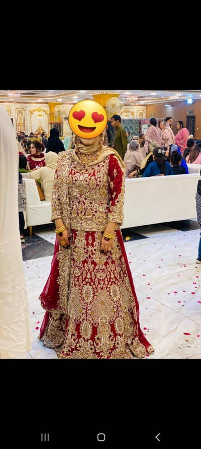 bridle lehnga