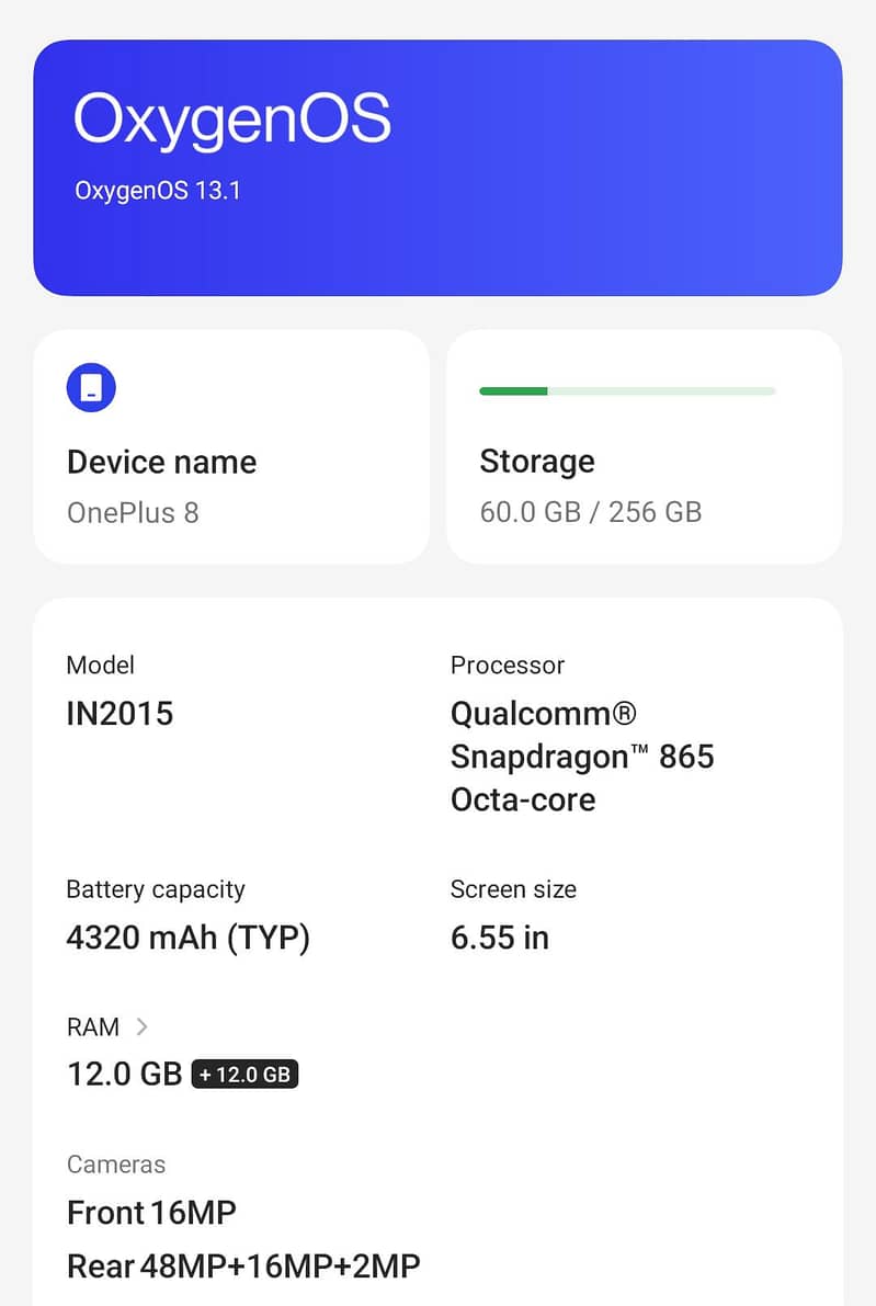 One Plus 8 2