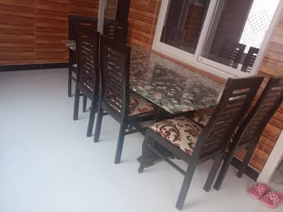 dining table with 6 chairs